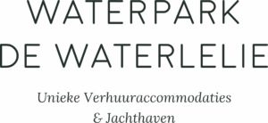 LOGO WATERPARK DE WATERLELIE in donkergroen